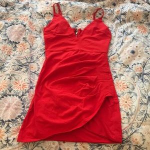 Princess poly red dress